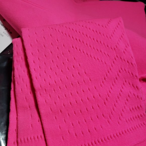 Free People Self-Hem Ecology Tropical Pink Legging - Picture 10 of 12